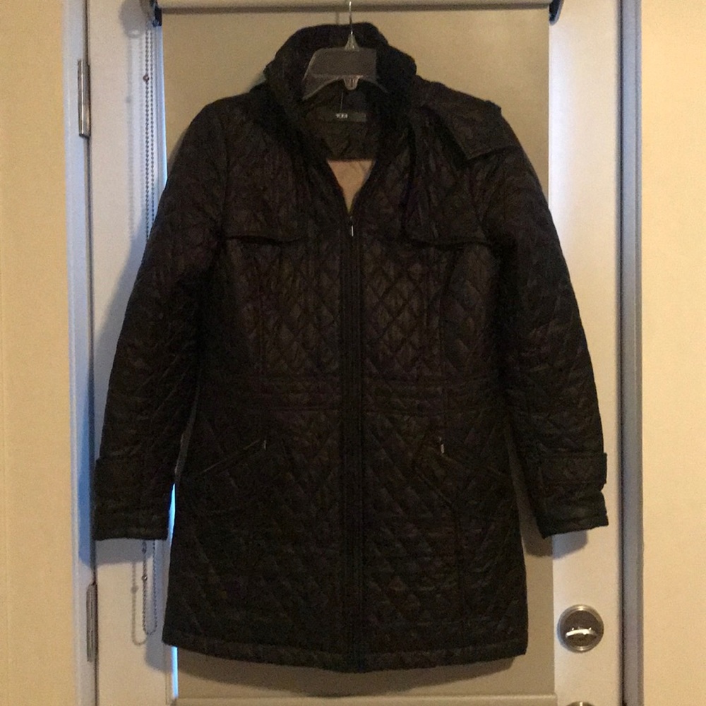 Tumi quilted coat